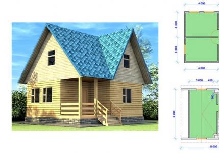 Дачный домик (просто и недорого): какой тип и проект выбрать, строительство, нюансы Постройка дачных домиков